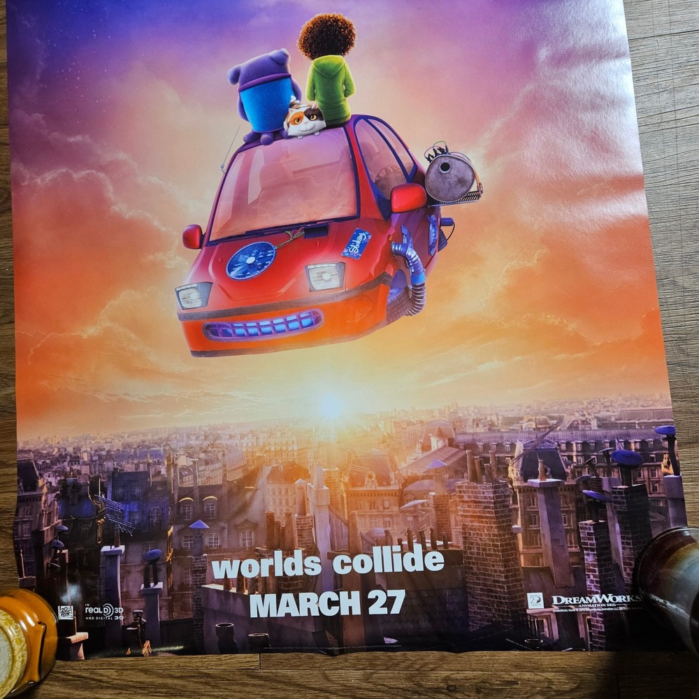 Home 2015 Promo Movie Poster 27x40 Jim Parsons, Rihanna, Steve Martin Dreamworks - Picture 4 of 6